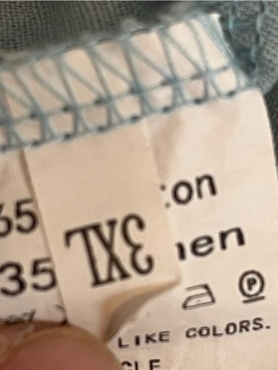 Colorful Linen Floral Embroidered Tank Top 3X Boho Indie Folk Peasant Festival - Picture 7 of 7